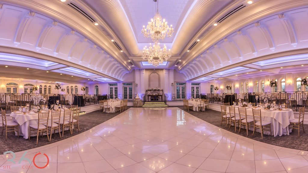 Nanina's in the park newly renovated ballroom. Image by 360sitevisit