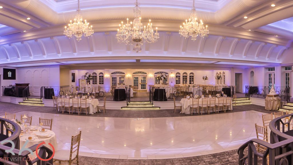 Nanina's in the park newly renovated ballroom. Image by 360sitevisit