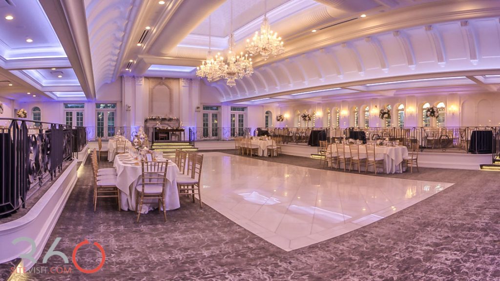 Nanina's in the park newly renovated ballroom. Image by 360sitevisit