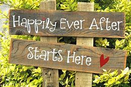 Rustic Wedding Pallet happily ever after