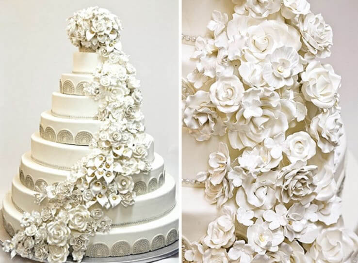 Nahid Parsa of La Patisserie Artistique created a $20 million cake