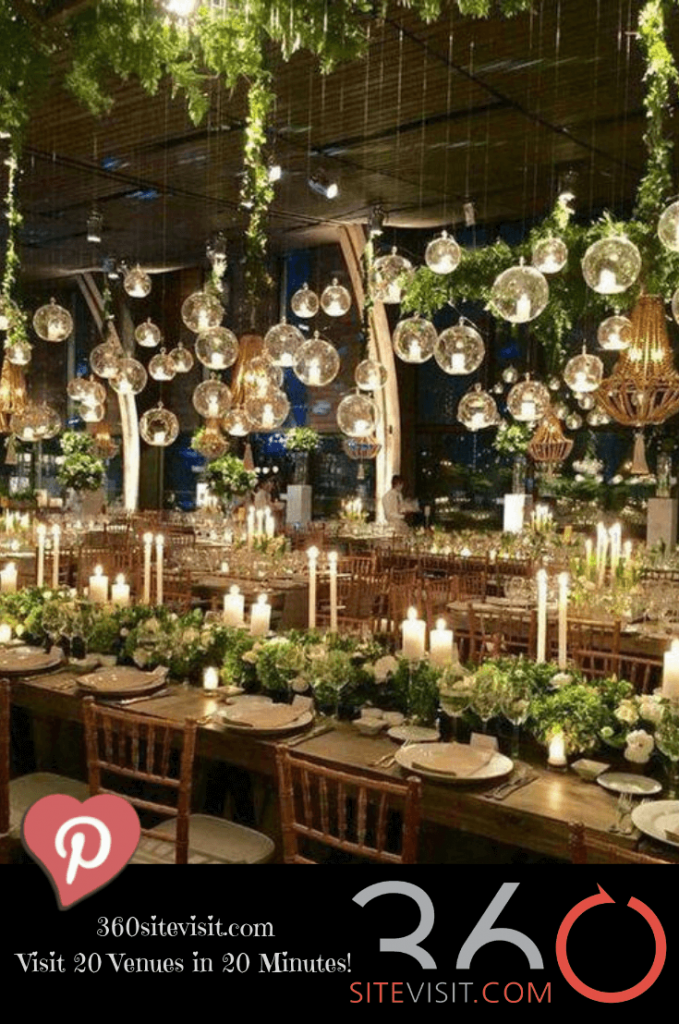 Amazing barn style wedding decor