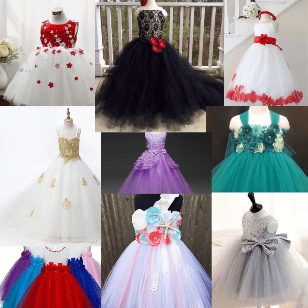 Chic, inexpensive, cheap, and elegant Flower girl dresses