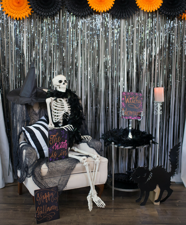 Halloween photo booth