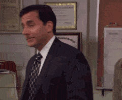 Michael Scott from The Office TV Show