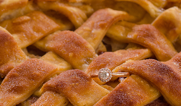 Hide it in the pie