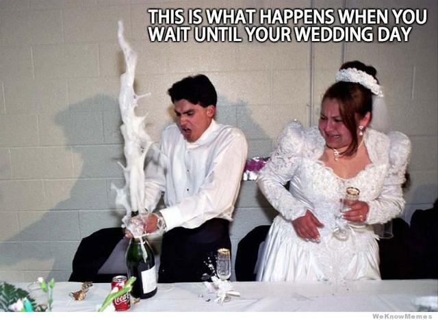 wedding meme - waiting for wedding day