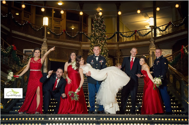 AMANDA & BOBBY’S MILITARY STYLE WEDDING