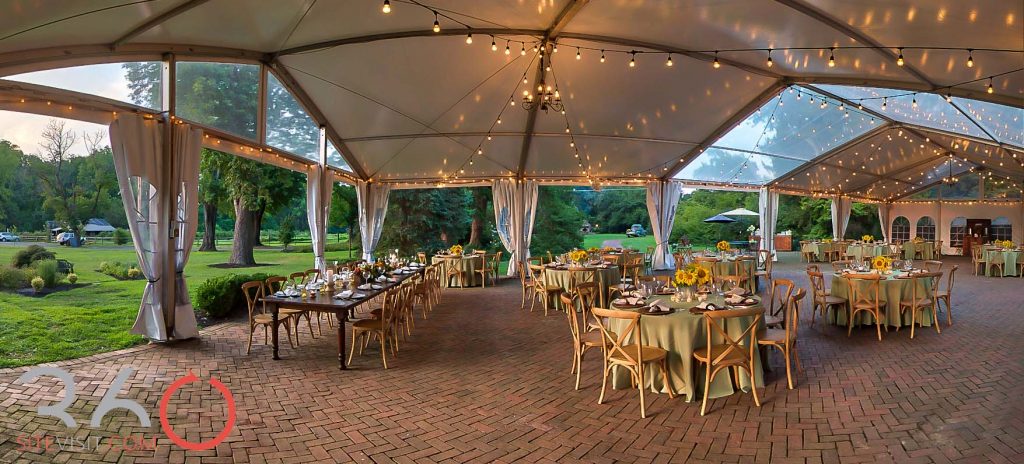 Outdoor wedding venue