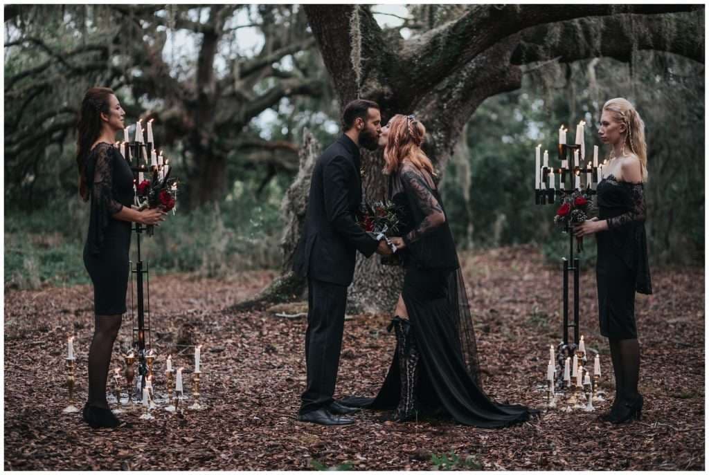 Stylish Halloween Wedding