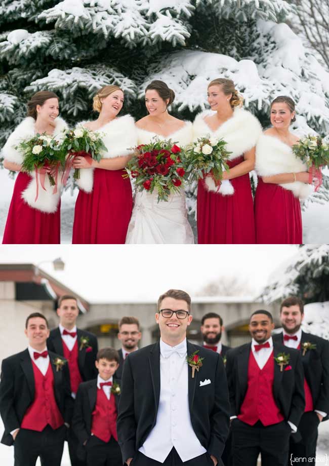 Christmas-Festival-Red-Winter-Wedding-Ideas for a NJ winter Wedding