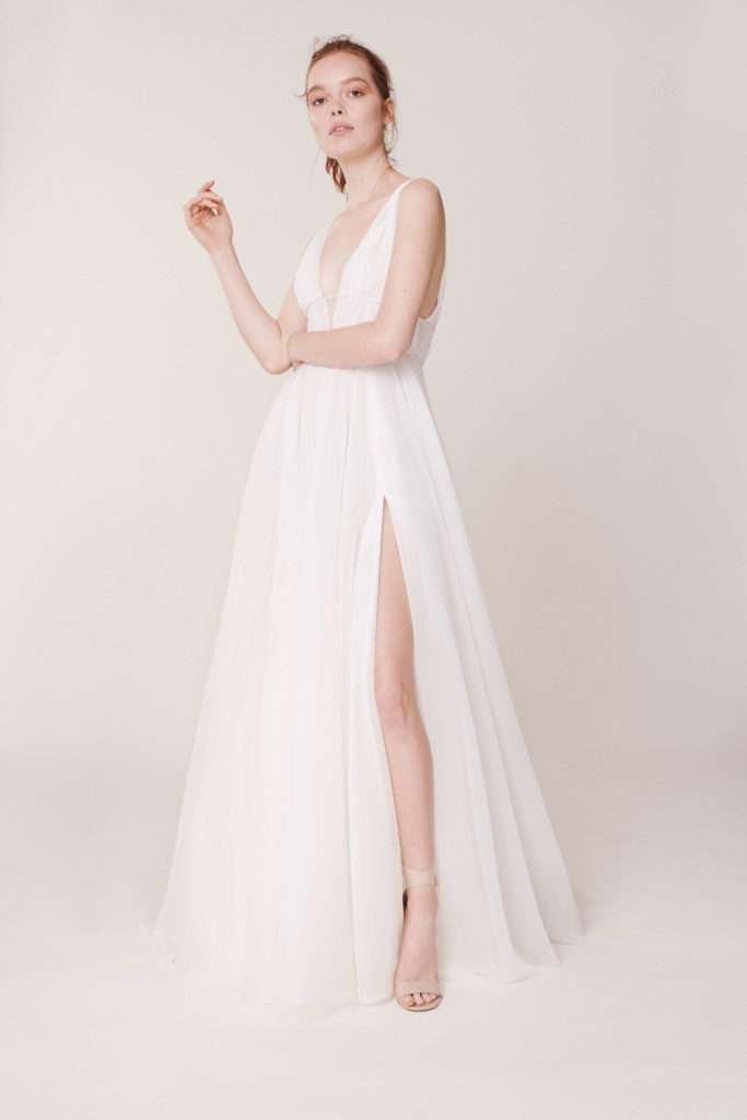 Rita-vinieris-Alyne-Drogo-Delicately-draped-tulle-gown-with-crystal-beaded-empire-detail-and-slit-scaled