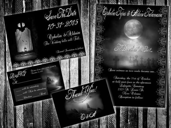 Save the date for the Hallowedding