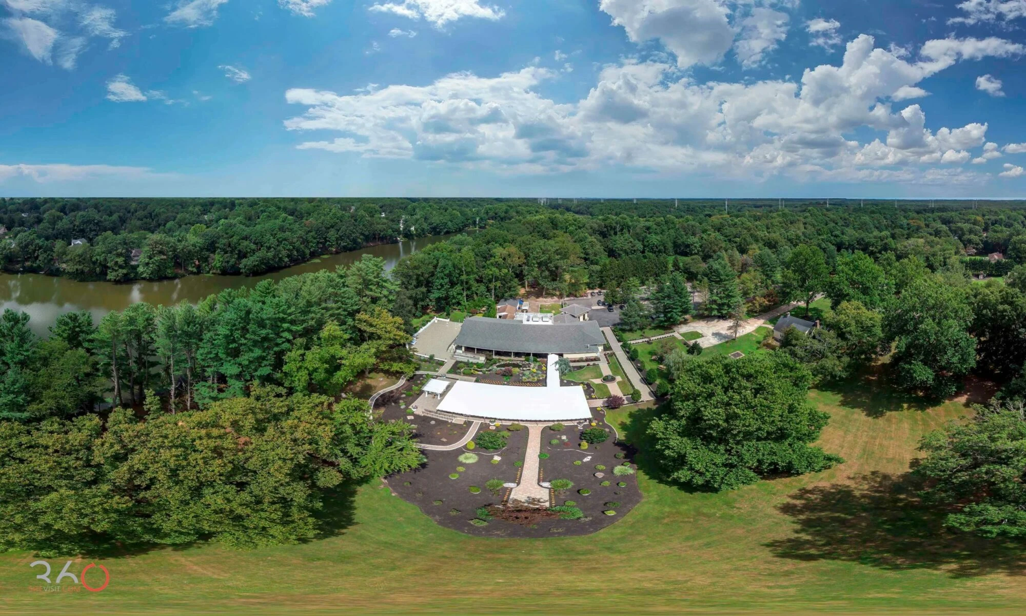 The Estate at Farrington Lake Aerial image