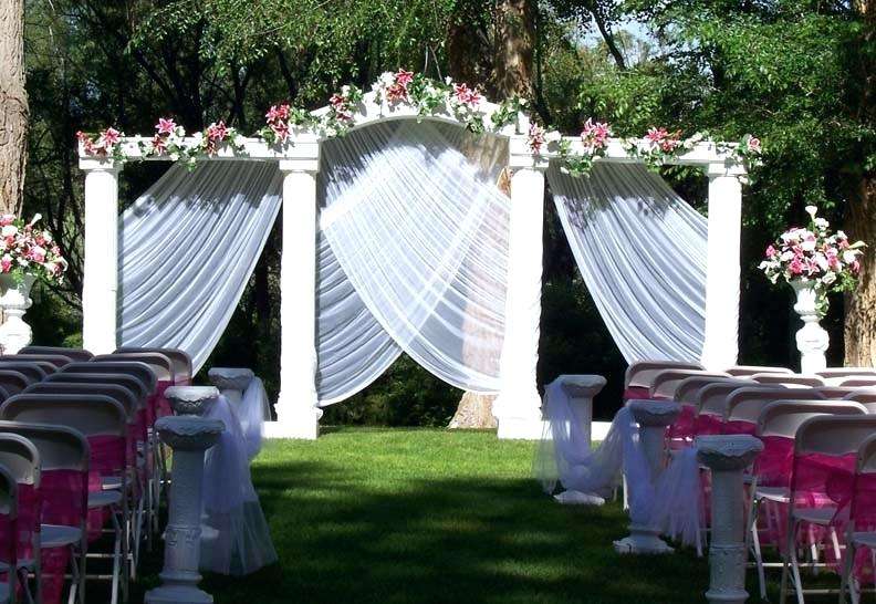 outdoor weddings backdrop decoration 