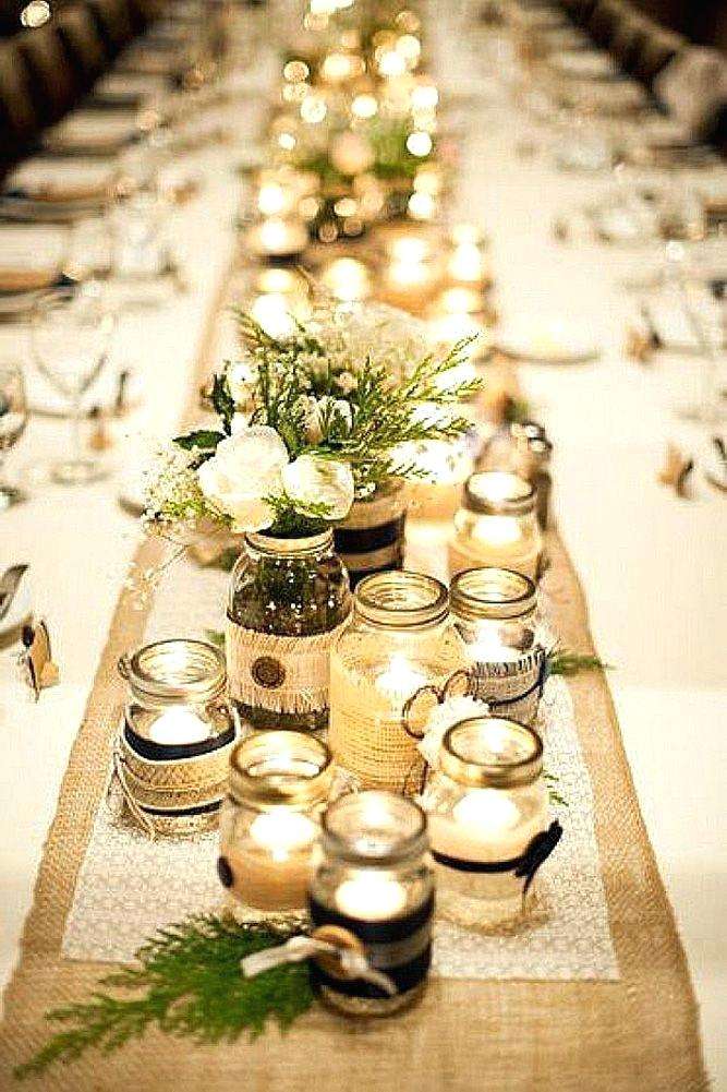 Incorporate mason jars into your rustic wedding