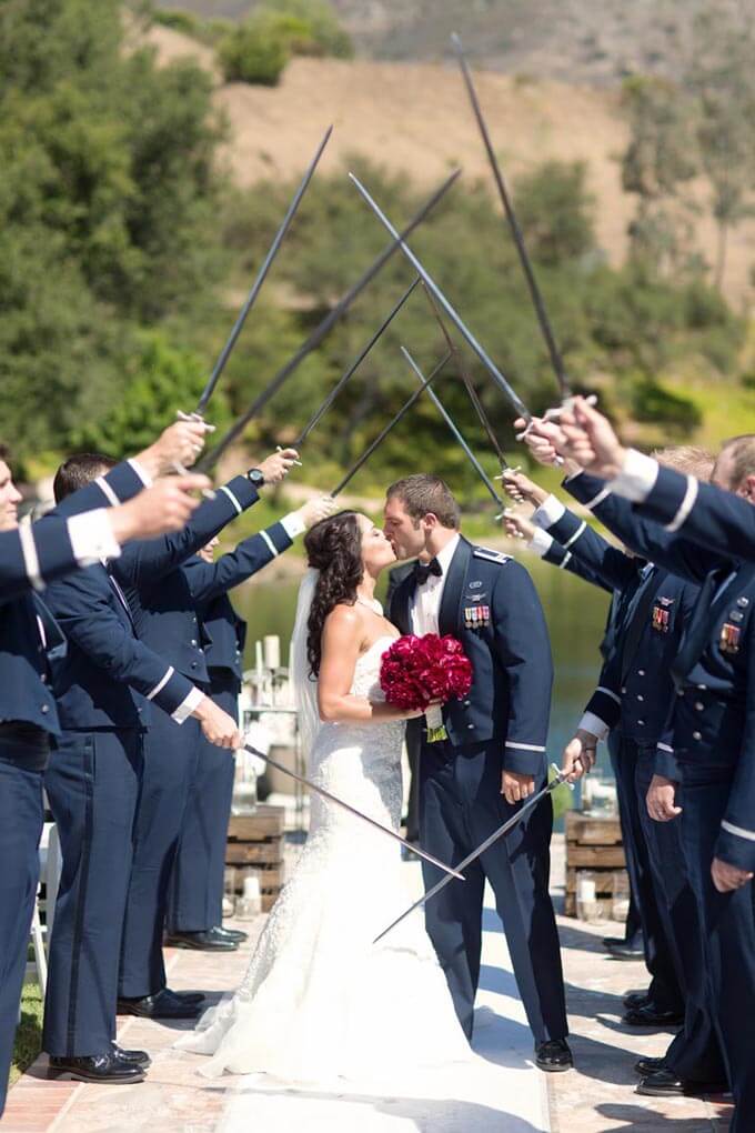 47 Loving Ways to HONOR Military HEROES AT YOUR WEDDING DAY!