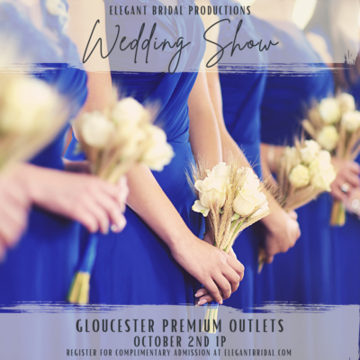 Gloucester Premium outlet wedding show by elegant bridal