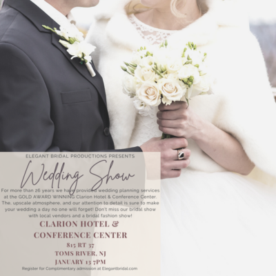 CLARION Hotel January Wedding Show Elegant Bridal